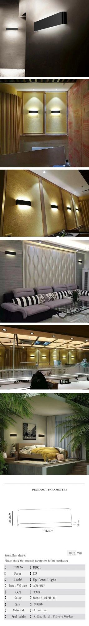 Nordic House Decoration Light Wall Wala Decorative Wall Lights for Bathroom