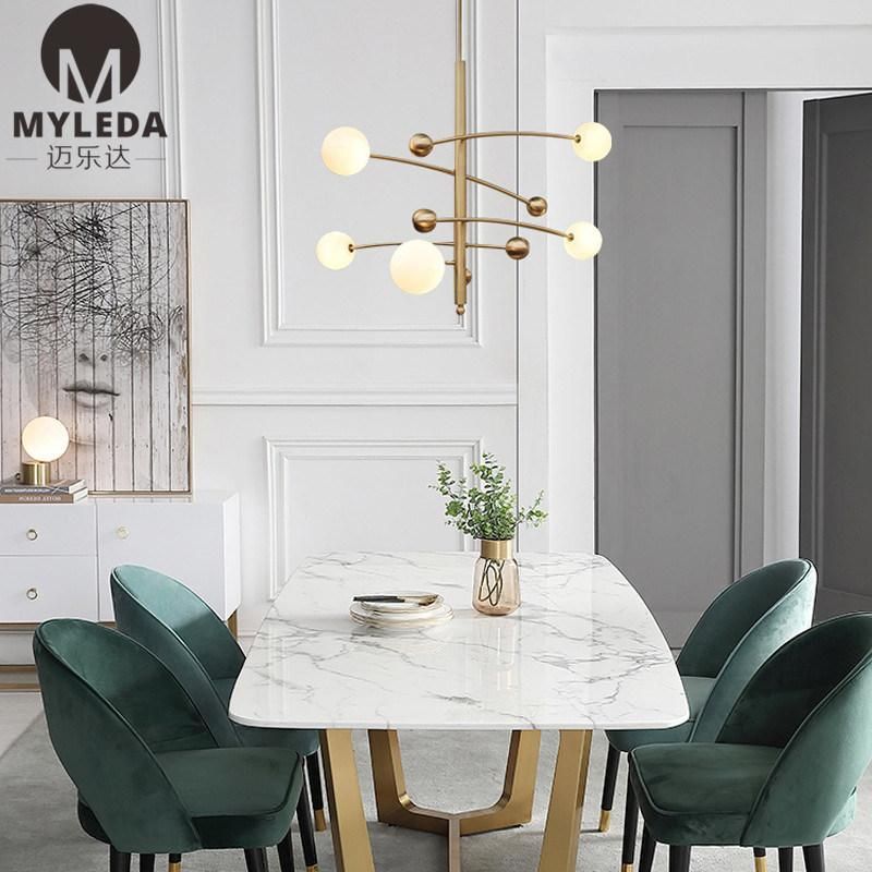 Modern Decorative Villa Lobby Project LED Chandelier Pendant Lamp