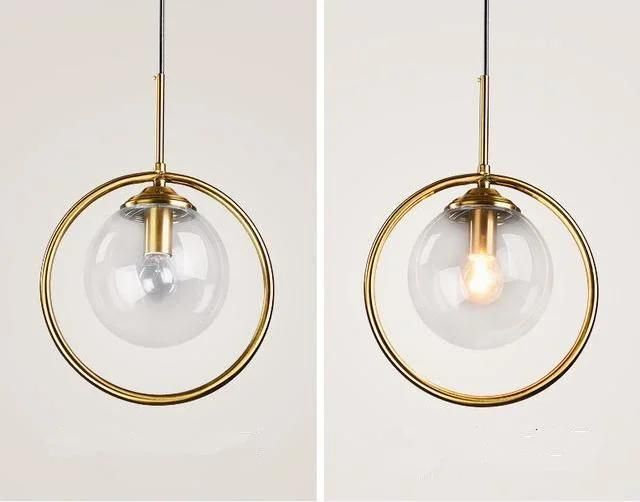 Metal Glass Lamp Home Lighting Chandelier Lighting Ceiling Lamp