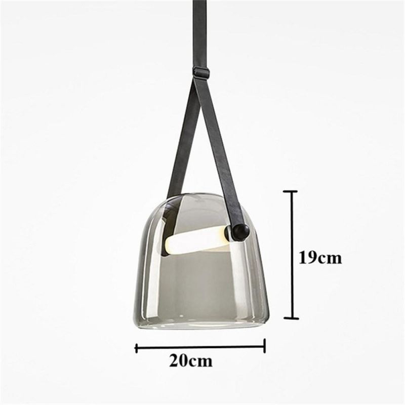 Simple Modern Restaurant Pendant Lights Glass Hanging Lights