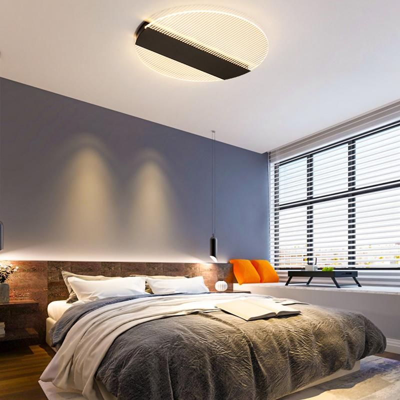 Thin Lighting Room Light Luxury Circular Simple Modern Study LED Ceiling Lamp
