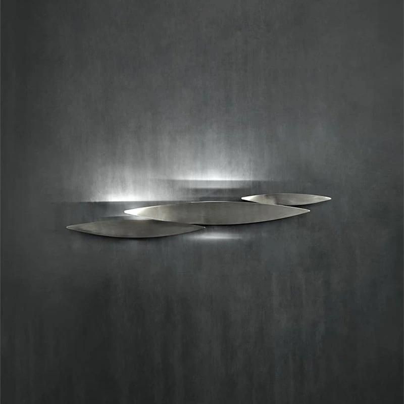 Hot Sale LED Stainless Steel Pan Shape Brass Silever Pendant Light