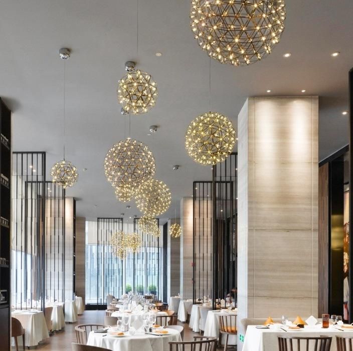 Modern LED Project Designer Big Hotel Chandelier