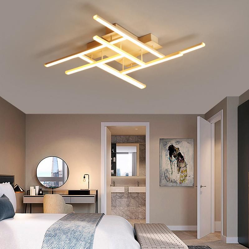 Bedroom Lamp Simple Modern Ceiling Light Living Room Light Personality Creative Geometry Dining Room LED Light