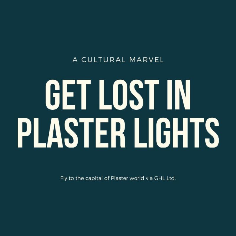 Modern Simple Home Decoration Lighting Creative Sculpture Gypsum Wall Lamp