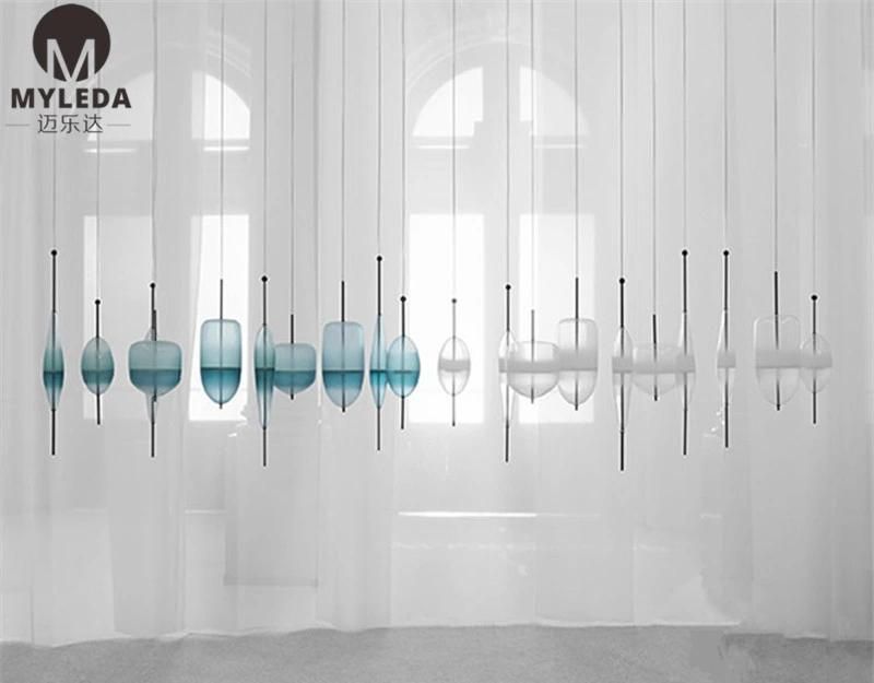 Hand Blown Glass Pendant Lamp