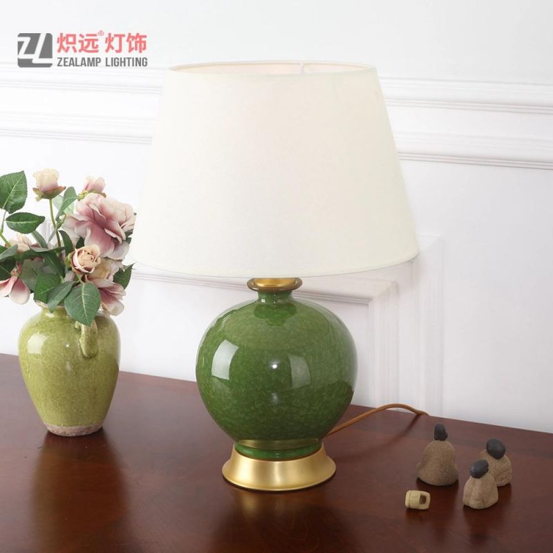 Hotel Table Lighting Fixture Printing Color Decorative Desk Lamp