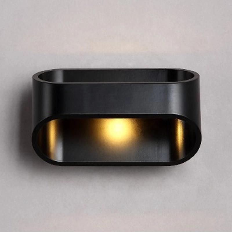 LED Modern Simple Creative Lamp Bedside Corridor Light Warm Study Wall Lamp