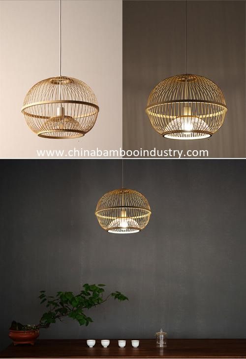 Natural Chandelier, Traditional Bamboo Pendant Lamp