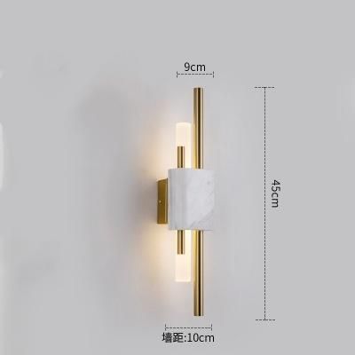 Marble Wall Lamp Modern LED Wall Lamps for Living Room Tanto LED Wall Sconce (WH-OR-224)