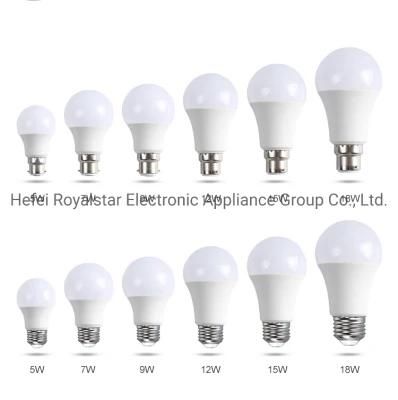 High Efficiency Aluminum in Plastic Light LED Bulbs