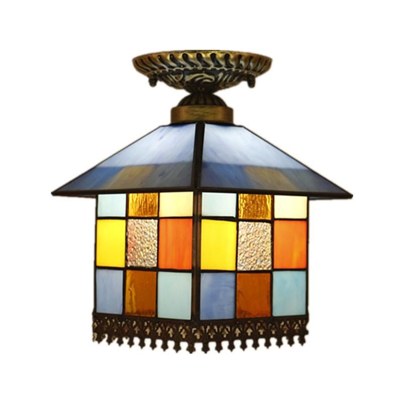 Louis Comfort Tiffany Ceiling Lamps for Sitting Room Bedroom Hallway Lights (WH-TA-10)