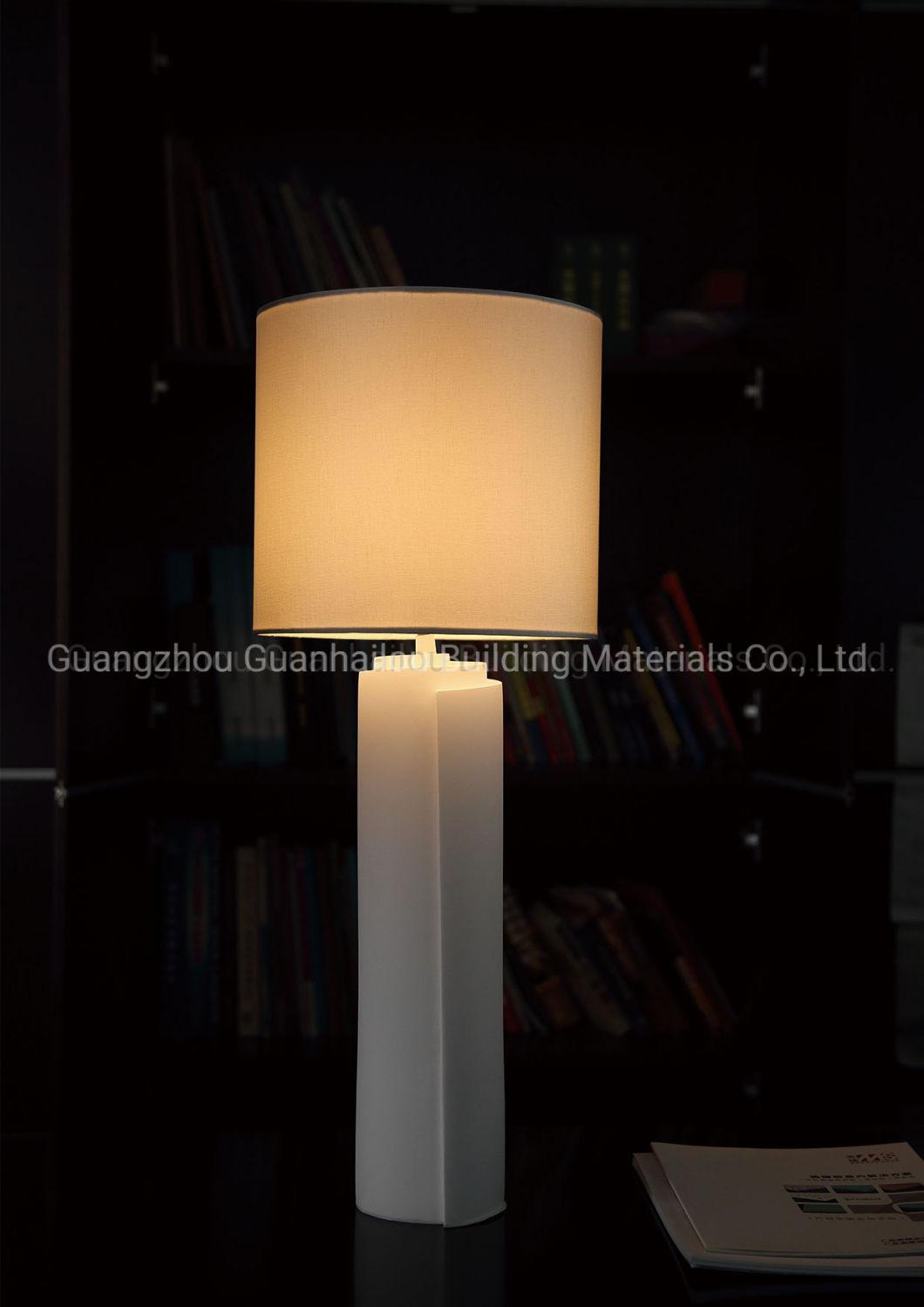 Rich Designed Plaster Table Lamp