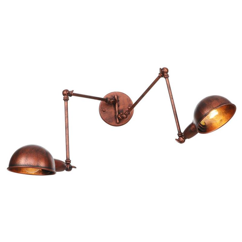 Rh Lighting Rh Industrial Wall Lamp Iron Rocker Retro Loft Swing Arm Lamp (WH-VR-103)