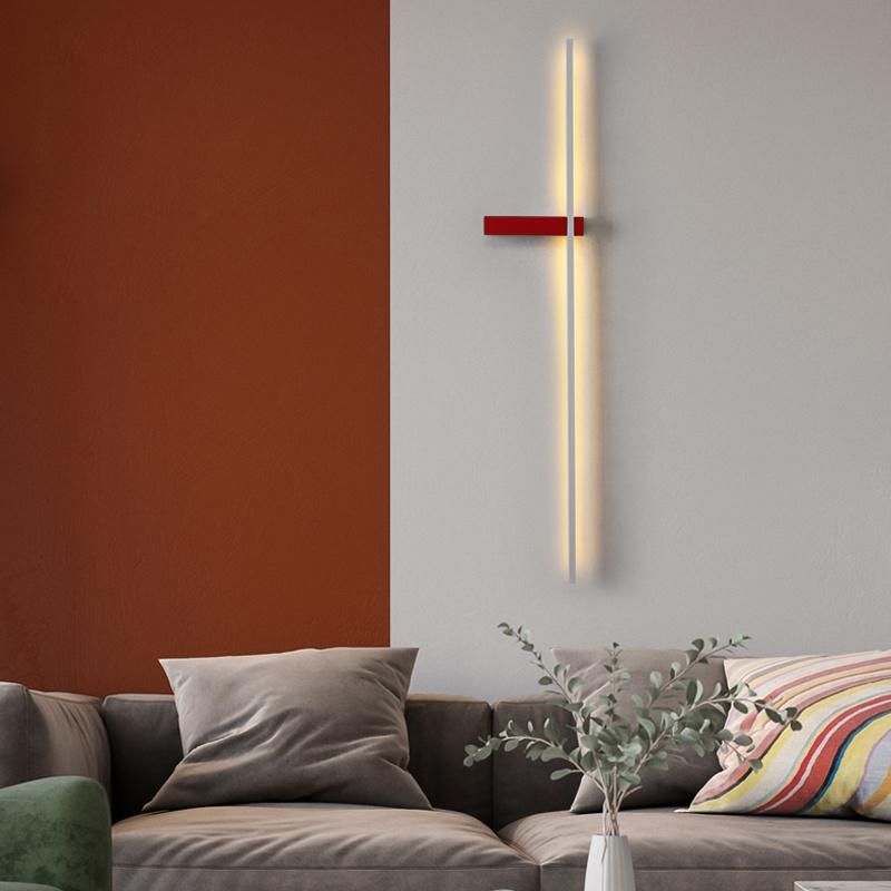 Long Strip Bedroom Bedside Light Corridor Modern Simple Living Room Background Wall Lamp