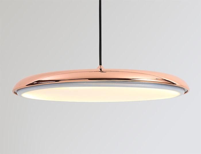 Very Design Fashion Modern Rose Gold Kitchen LED Hanging Pendant Light Lighting