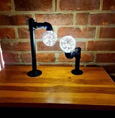 Vintage Pipe Desk Lamp Pipe Table Lamp Industrial Lighting Loft Table Lamp