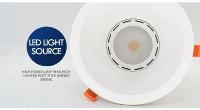 IP65 Waterproof Aluminum 150mm Cut-out Indoor Ceiling Recessed Mount 40W 50W LED Down Light