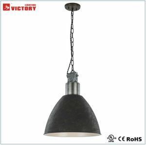 Hot Sell Industrial Engineering Rusty Metal Hanging Pendant Light