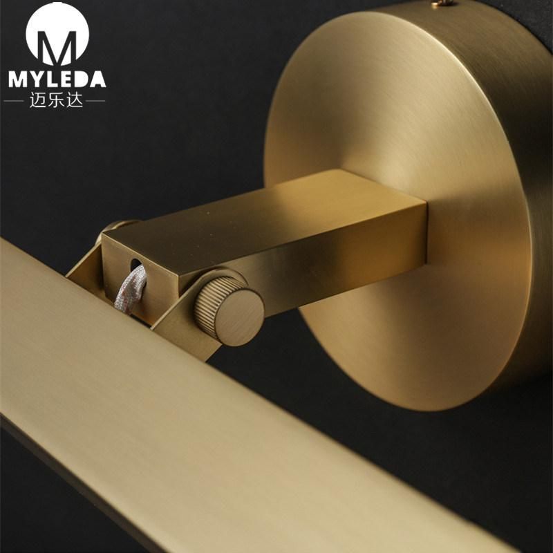Europe Style Indoor Copper LED Wall Light