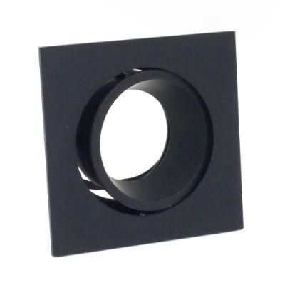 Black Recessed Ceiling Downlight Fitting Spotlight Housing Frame Aluminium (LT2205B)