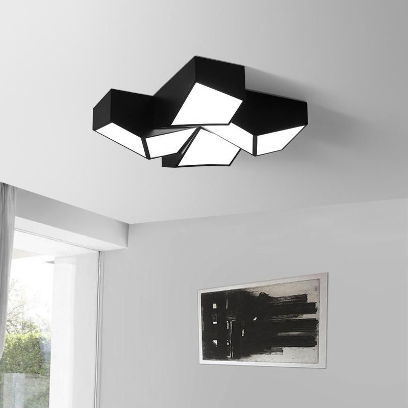 Black and White Rubik′s Cube Creative Design Ceiling Lamp Pendant Lamp