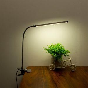 Flexible Arm Ultra Slim LED Desk Lamp Modern Indoor Clip Desk Lamp