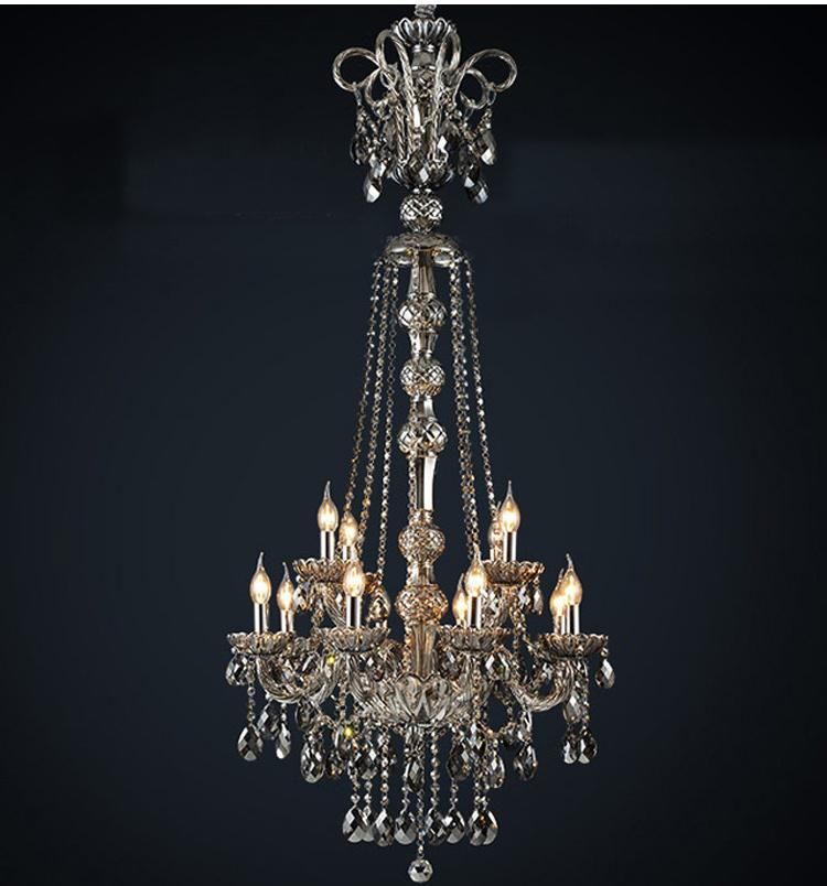 New Design Light Hotel Decorative Modern Luxury Custom Crystal LED Chandelier Lamp