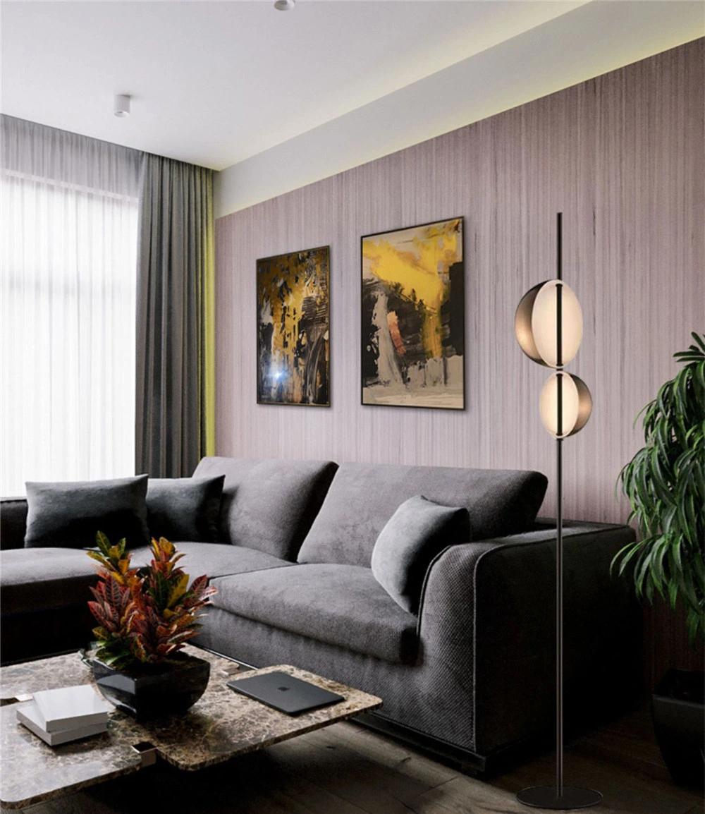 Modern Standing Hotel Lobby Floor Lamp for Project Lobby Lighting