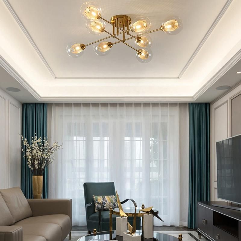 Ceiling Lamp Postmodern Warm Romantic Living Room Lamp Bedroom Dining Room Lamp