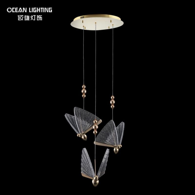 Hot Sale Modern Chandelier Interior Lighting Crystal Pendant Lamp