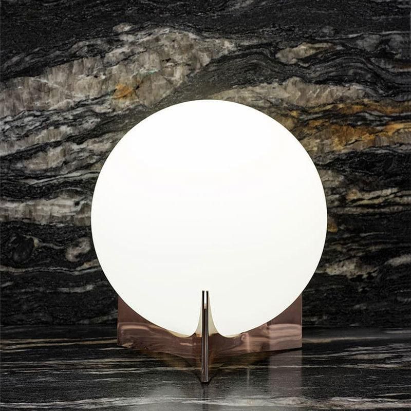 2022 One Nordic Designer Glass Simple Decoration Bedroom Bedside Table Lamp Bathroom Decor