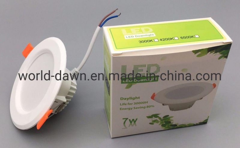 4W 6W Recessed SMD Ceiling Light LED Panel Downlight