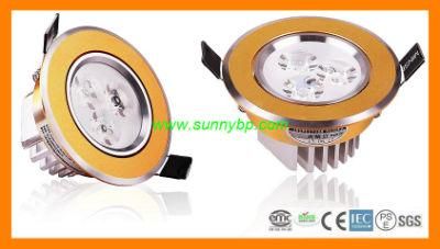 240V Warm White 10W Round Panel LED Downlight