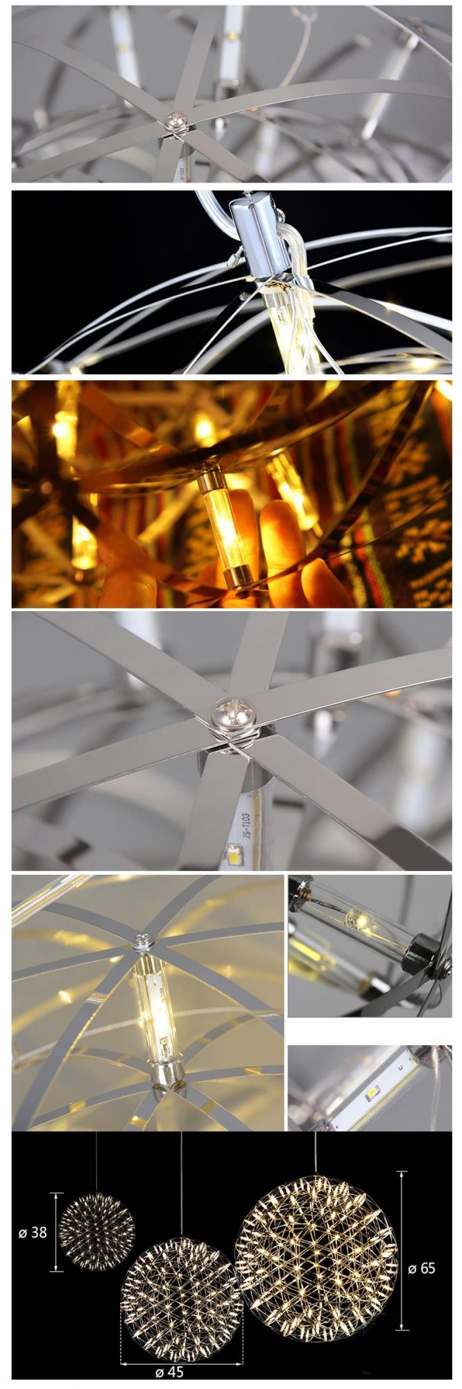 Modern Chandelier Decoration LED Pendant Lamp