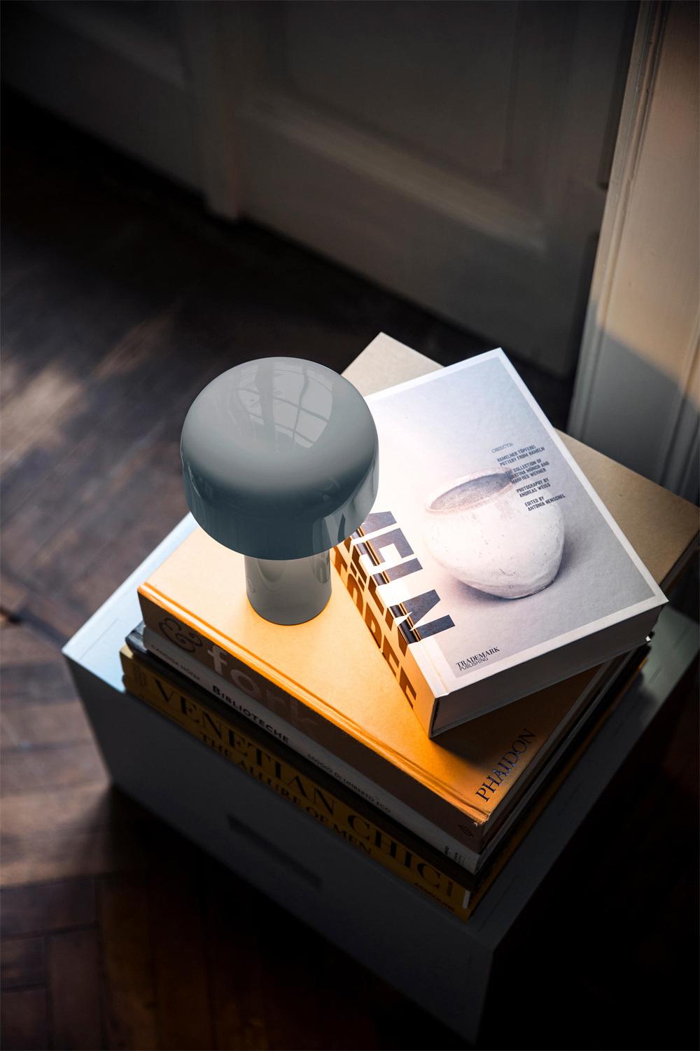 2022 Dimming Charging Touch Danish Designer Classic Nordic Internet Celebrity Simple Bedside Study LED Table Light