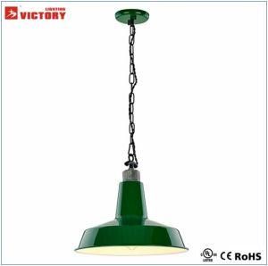 Vintage Industrial New Design Green Metal Lighting Hanging Lamp