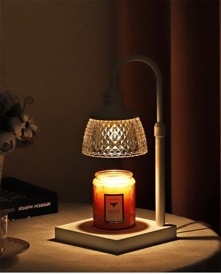 Modern Fashion Melting Wax Lamp Candle Essential Scent Oil Aromatherapy Lamp Drawing Room Crystal Scent Lights