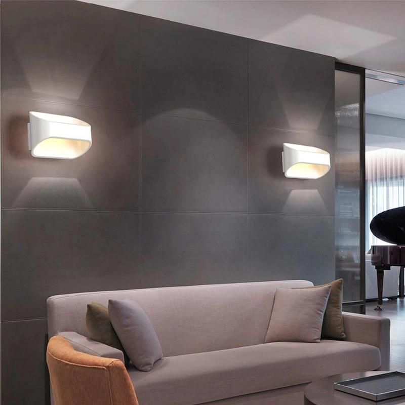LED Modern Simple Creative Lamp Bedside Corridor Light Warm Study Wall Lamp