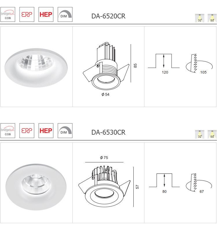 LED COB Spotlight Middle East Hot Sale Downlight 10W Lamp Ceiling Indoor Lighting Spot Light