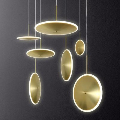 Super Skylite Modern Dark Gold Color LED Pendant Lamp