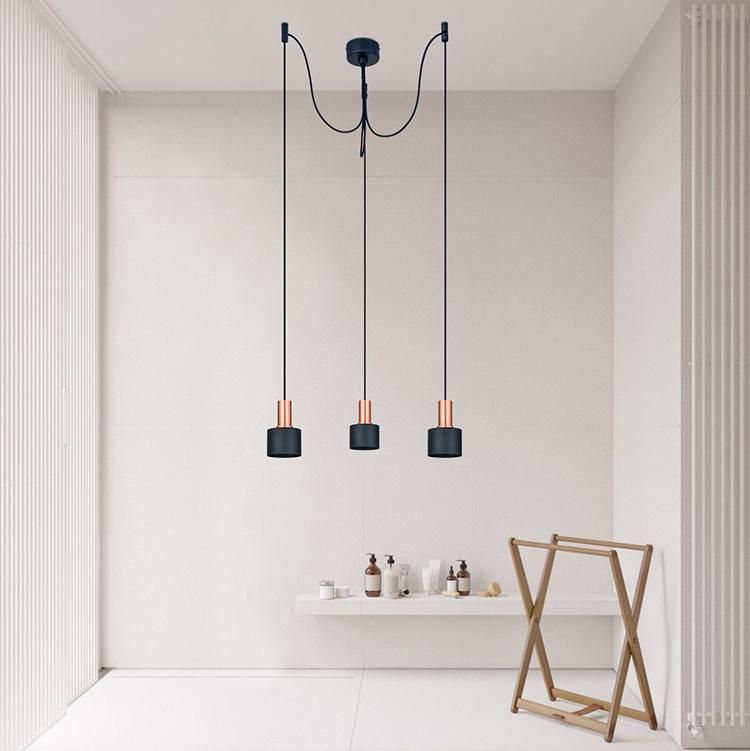 Nordic Styles Gold Black Postmodern Pendant Light for Dining Room, Kitchen, Restaurant