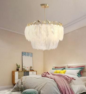 Modern Nordic Minimalist White Danish Bedroom Chandelier Pendant Lights