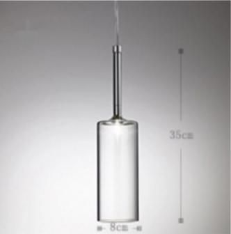 Modern LED Pendant Light Glass Home Decor Lighting Living Room Bedroom Glass Lights (WH-GP-52)