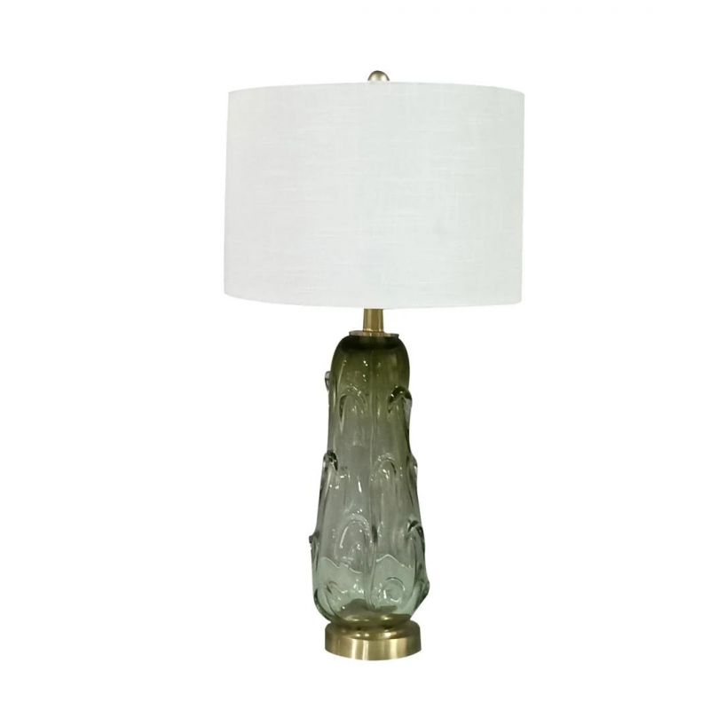 Handmade Coloured Glaze Table Lighting Glass Table Lamps for Living Room Decoration