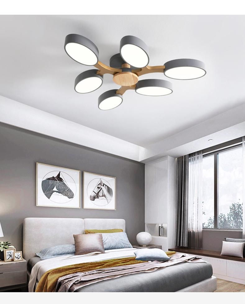 Modern Ceiling Lights Black White Corridor Bedroom Kitchen Office Lamp (WH-WA-29)