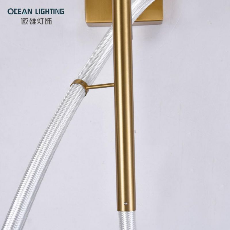 LED Indoor Wall Lamps Rotation Adjustable Wall Sconce Om82106A Dia30*H110cm