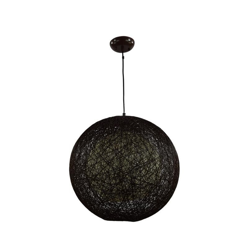 Modern Elegant Individuality Business Dining Room Hanging Ball Fashionable LED Warm Color Exhibition Hall Light