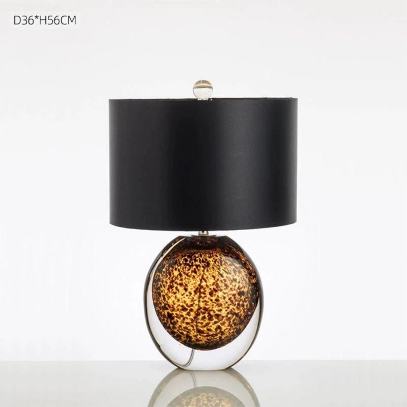 High quality Glass Table Light Reading Lamp