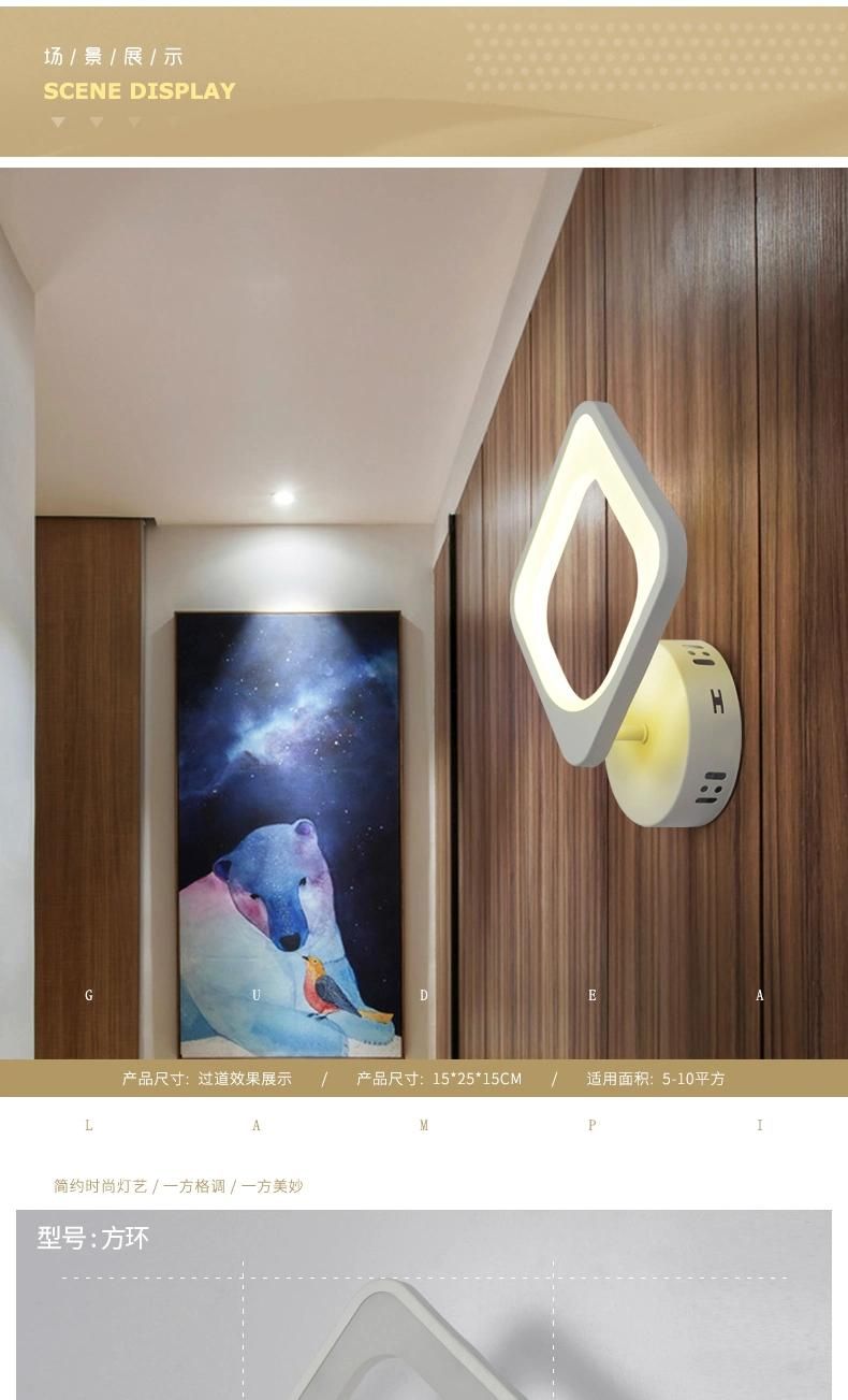 Tpstar Lighting Mounted LED Wall Light Living Room Wall Light Indoor Wall Lamp Chandeliers & Pendant Light Semi Flush Mount Ceiling Light